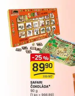 Flop SAFARI ČOKOLÁDA 90 g nabídka