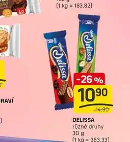 Flop DELISSA různé druhy 30 g nabídka