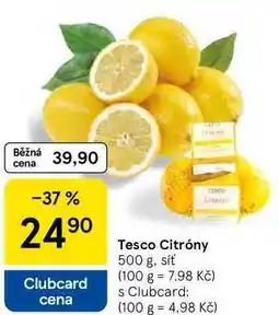 Tesco Tesco Citróny, 500 g. síť nabídka