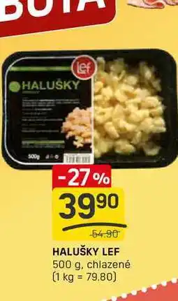 Flop HALUŠKY LEF 500 g nabídka