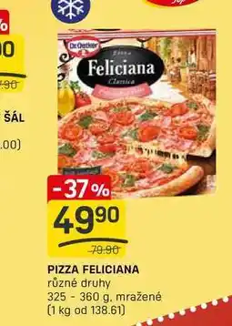 Flop PIZZA FELICIANA různé druhy 325- 360 g nabídka