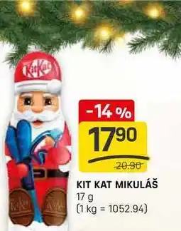 Flop KIT KAT MIKULÁŠ 17 g nabídka