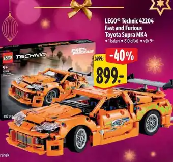 LEGO TECHNIC- Fast and Furious, Toyota Supra MK4