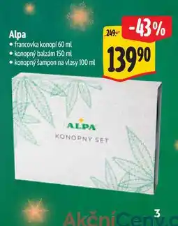Albert Alpa vánoční balíček nabídka