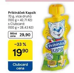 Tesco Pribináček Kapsík, 70 g nabídka