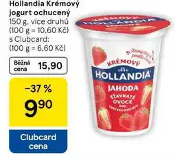 Tesco Hollandia Krémový jogurt ochucený, 150 g, více druhů nabídka