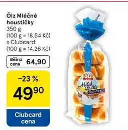 Tesco Ölz Mléčné houstičky, 350 g nabídka