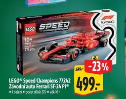 Albert LEGO Speed Champions 77242 Závodní auto Ferrari SF-24 F1 nabídka