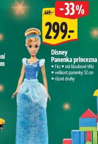 Disney Panenka princezna 1ks
