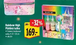 Albert Rainbow High Plátěná taška nabídka