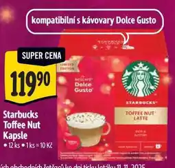 Albert Starbucks Toffee Nut Kapsle 12 ks nabídka
