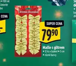 Albert Mašle s glitrem 12 ks v balení 5 cm nabídka