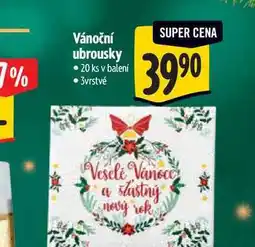 Albert Vánoční ubrousky 20 ks nabídka