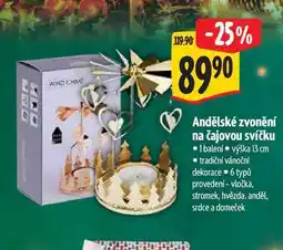Albert Andělské zvonění na čajovou svíčku nabídka