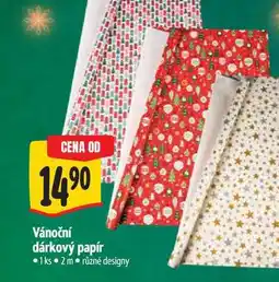 Albert Vánoční dárkový papír 1 ks 2m nabídka