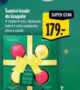 Albert Šumivé koule do koupele 1 balení 4 ks nabídka