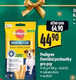 Albert Pedigree Dentální pochoutky pro psy 110 g nabídka