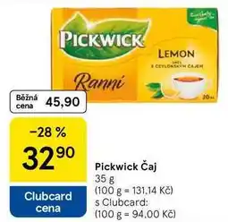 Tesco Pickwick Čaj, 35 g nabídka