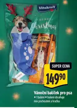 Albert Vánoční balíček pro psa nabídka