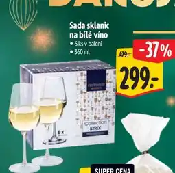 Albert Sada sklenic na bílé víno 6 ks nabídka