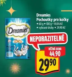 Albert Dreamies Pochoutky pro kočky 60 g nabídka