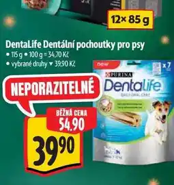 Albert DentaLife Dentální pochoutky pro psy 115 g nabídka
