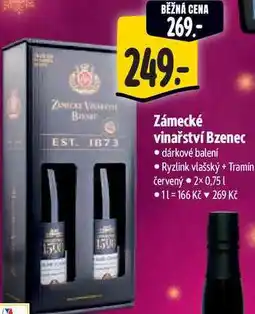 Albert Zámecké vinařství Bzenec 2x0,75 l nabídka