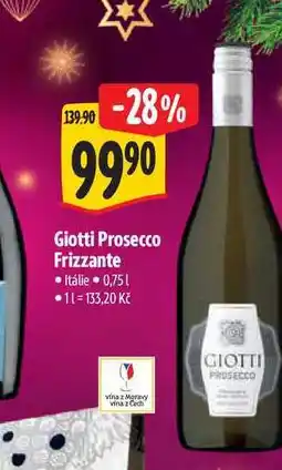 Albert Giotti Prosecco Frizzante 0,75 l nabídka