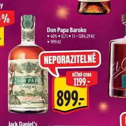 Albert Don Papa Baroko 40% 0,71 nabídka