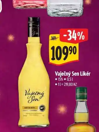 Vaječný Sen Likér 0,5 l