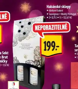 Albert Habánské sklepy 2x 0,75 l nabídka