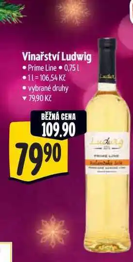 Albert Vinařství Ludwig Prime Line 0,75 l nabídka