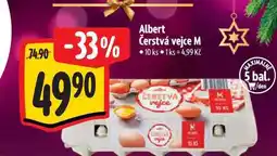 Albert Albert Čerstvá vejce M 10 ks nabídka
