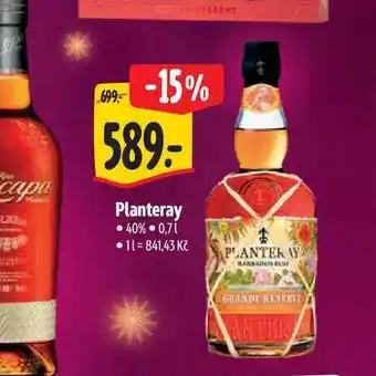 Albert Planteray 0,7 l nabídka