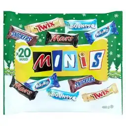 Albert Winter Minis Mix Bounty, Mars, Milky Way, Snickers, Twix 400 g nabídka