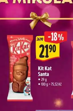 Albert Kit Kat Santa 29 g nabídka