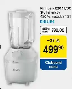 Tesco Philips HR2041/00 Stolní mixér, 450 W. nádoba 1.9 l nabídka