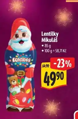 Albert Lentilky Mikuláš 85 g nabídka