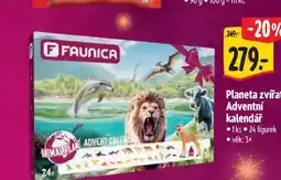 Albert Planeta zvířat Adventní kalendář 1ks 24 figurek nabídka