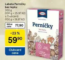 Tesco Labeta Perníčky bez lepku, 300 g nabídka