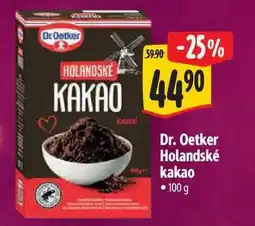 Albert Dr. Oetker Holandské kakao 100 g nabídka