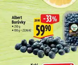 Albert Albert Borůvky 250 g nabídka