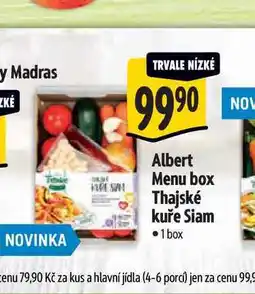 Albert Albert Menu box Thajské kuře Siam 1 box nabídka