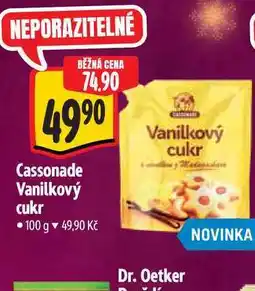 Albert Cassonade Vanilkový cukr 100 g nabídka