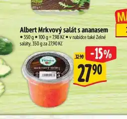 Albert Albert Mrkvový salát s ananasem 350 g nabídka