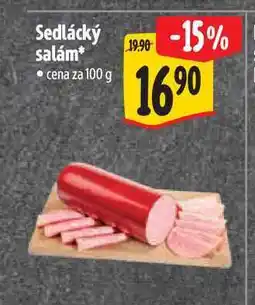 Albert Sedlácký salám 100 g nabídka