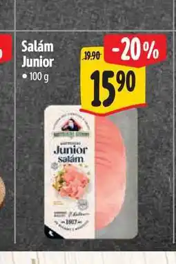 Albert Junior salám krájený 100g nabídka