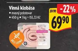 Albert Vinná klobása 450 g nabídka