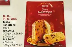 Tesco Tesco Panettone, 500 g nabídka