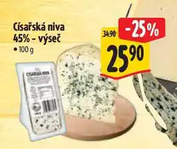 Albert Císařská niva 45% - výseč 100 g nabídka